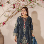 DE-25: Opulent Embroidered Elegance