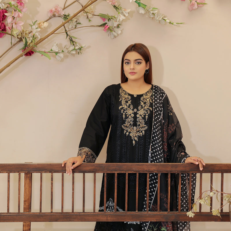 DE-10: Festive Glow Eid Ensemble – Radiant Luxury Collection