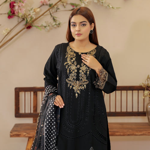 DE-10: Festive Glow Eid Ensemble – Radiant Luxury Collection