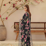 DE-07: Royal Charm Lawn Dress – Luxe Embroidered Edition