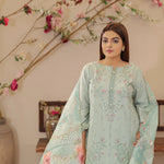 DE-12: Moonlit Grace Eid Dress – Premium Festive Collection